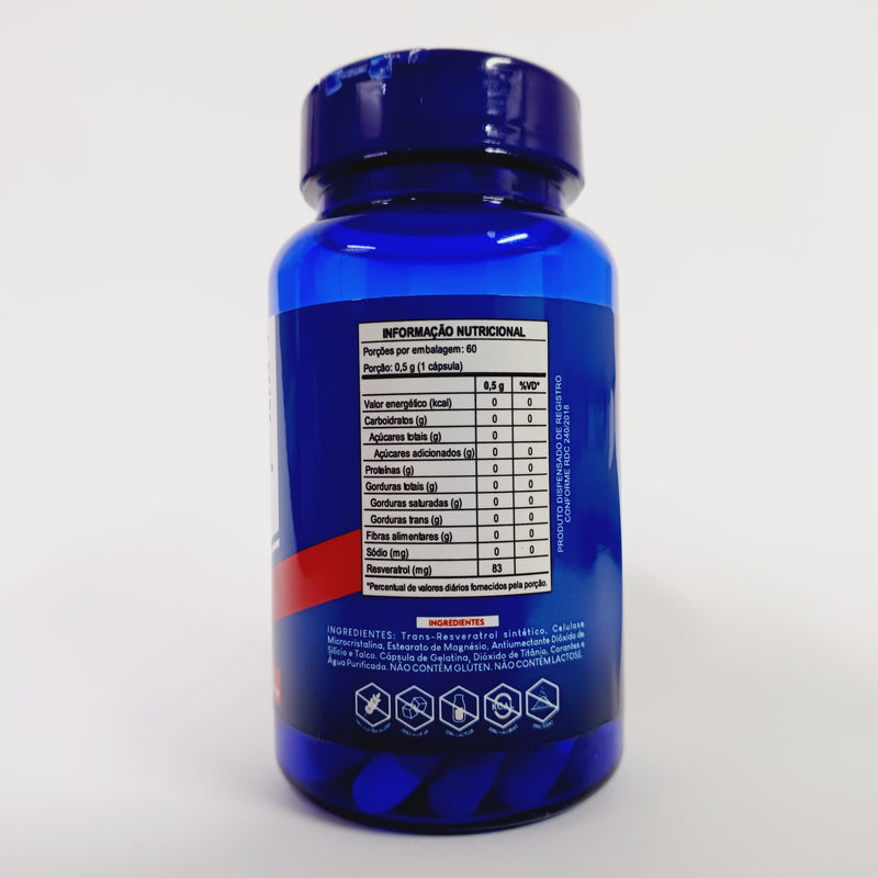 Resveratrol SANAR 165mg - A fonte da juventude em suas mãos!